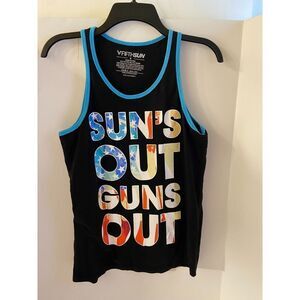 Fifth Suns tank "Suns Out Guns‎ Out"  Small S